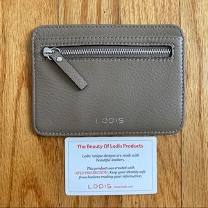 Lodis wallet with RFID protection